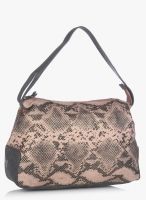 Baggit L Mukhi Shimmery Beige Handbag