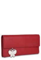 Butterflies Red Wallet