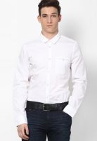 Calvin Klein Jeans White Casual Shirt