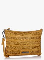 Caprese Elli Medium Ochre Sling Bag