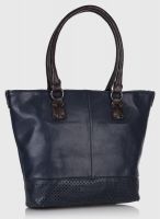 Caprese Elma Navy Blue Tote Bag