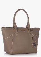 Da Milano Beige Leather Handbag