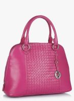 Da Milano Fuchsia Leather Handbag