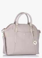 Da Milano Ivory Leather Handbag