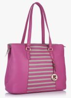 Da Milano Lilac Leather Handbag