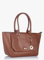 Da Milano Tan Leather Handbag