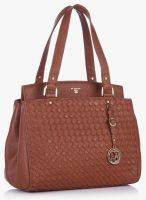 Da Milano Tan Leather Handbag