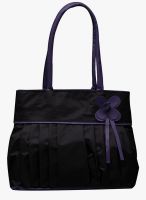 FOSTELO Black Pu Handbag