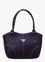 FOSTELO Purple Polyurethane (Pu) Handbag