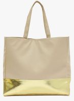 Faballey Golden Pu Handbag
