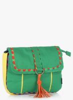 Ginger By Lifestyle Green Sling Bag