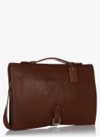 Hidesign Ace Tan Leather Messenger Bag