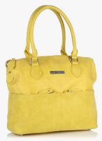 Lino Perros Yellow Polyurethane (Pu) Handbag