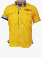 Lumberboy Yellow Casual Shirt