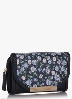 New Look Edith Floral Blue Wallet