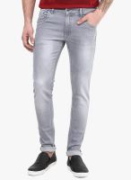 Phosphorus Grey Skinny Fit Jeans
