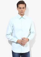 Raymond Light Blue Regular Fit Casual Shirt