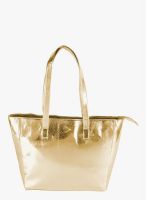 Rigo Golden Polyurethane (Pu) Handbag