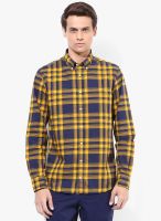 Tommy Hilfiger Yellow Fit Casual Shirt
