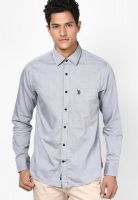 U.S. Polo Assn. Grey Casual Shirt