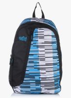 Wildcraft Grid Lines Black/Blue Backpack