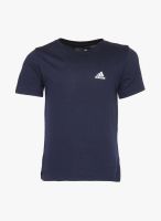 Adidas Yb Ess Navy Blue T-Shirt