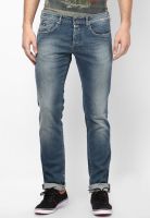 Gas Blue Anders Skinny Fit Jeans