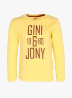 Gini & Jony Yellow T-Shirt