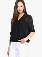 Only BLACK SOLID SHIRT