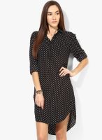 Only Black Printed Shift Dress