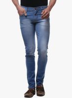 Sera Blue Mid Rise Slim Fit Jeans