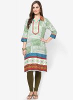 Shree Green Printed Kurta