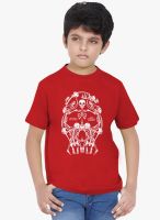 Tantra Red Printed T-Shirt