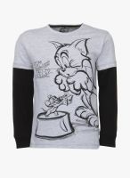 Tom & Jerry Grey T-Shirt