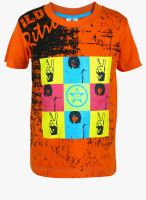 UFO Orange T-Shirt