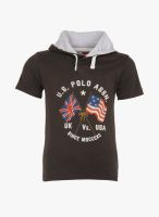 U.S. Polo Assn. Brown T-Shirt
