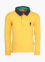 U.S. Polo Assn. Yellow Polo Shirt