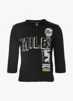 United Colors of Benetton Black T-Shirt
