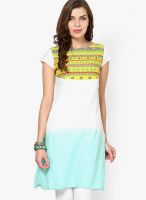 Divina Green Printed Kurta