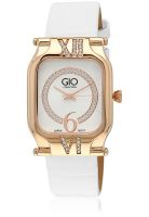 Gio Collection G0038-04 White Analog Watch
