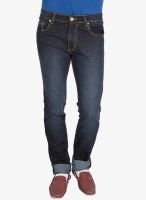 High Star Washed Blue Slim Fit Jeans