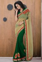 Indian Women By Bahubali Golden Sarees