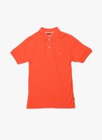 Nautica Orange Polo Shirt