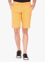 The Indian Garage Co. Golden Solid Shorts