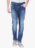 Vintage Blue Mid Rise Slim Fit Jeans Vintage Blue Mid Rise Slim Fit Jeans