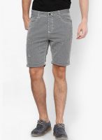 Ringspun Twill Ticking Stripe Short