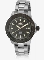 Invicta 14050-W Silver/Black Analog Watch