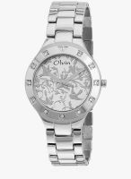 Olvin Quartz 1675 Sm01 Silver Analog Watch