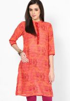 Shree Pink Printed Kurtis