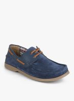 United Colors of Benetton Navy Blue Boat Shoes